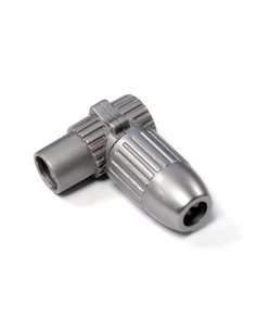 Conector AXIL antena TV acodado blindado Conexión Hembra