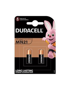 Pila alcalina 23A (MN21) DURACELL Gama Security. 20 unidades