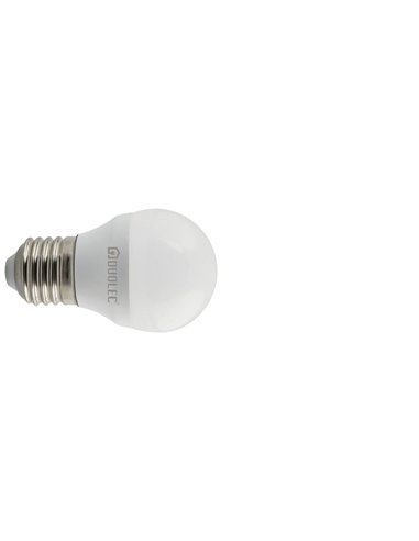 Bombilla Led mini globo DUOLEC E27 luz fría 5w