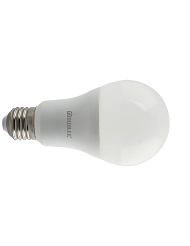 Bombilla Led estándar DUOLEC E27 luz cálida 10 W