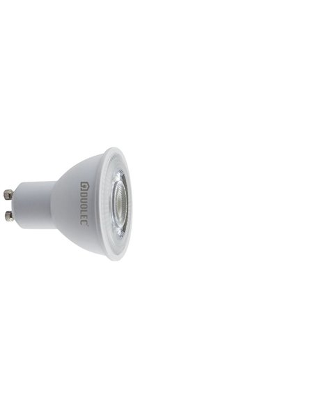 Bombilla Led dicroicas 43º DUOLEC GU10 luz cálida 6,5w