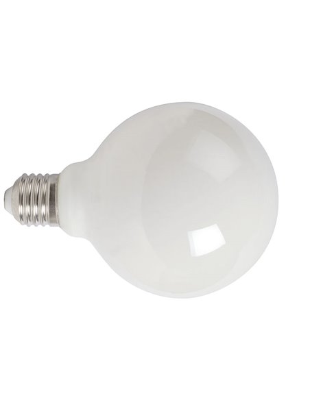 Bombilla con filamento Led globo G95 opal DUOLEC E27 luz cálida 6 W