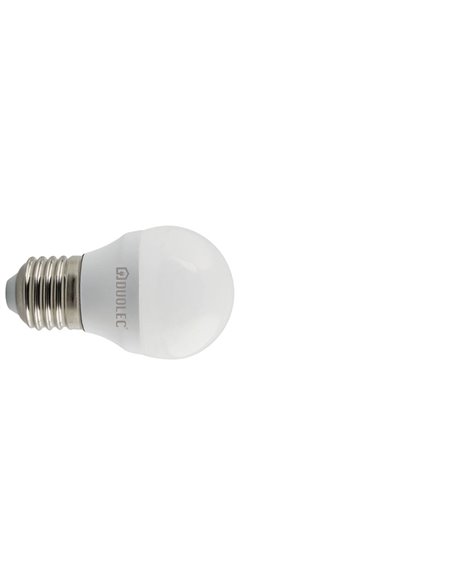 Bombilla Led mini globo 200º DUOLEC E27 luz día 5w