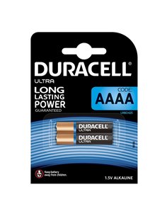 Pila alcalina AAAA (LR8D425) DURACELL Gama Ultra Power. 20 unidades