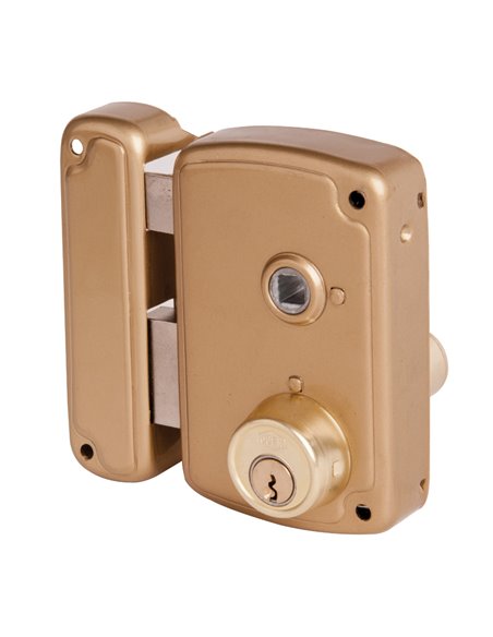 Cerradura sobreponer UCEM modelo 4056B 35mm Mano Derecha