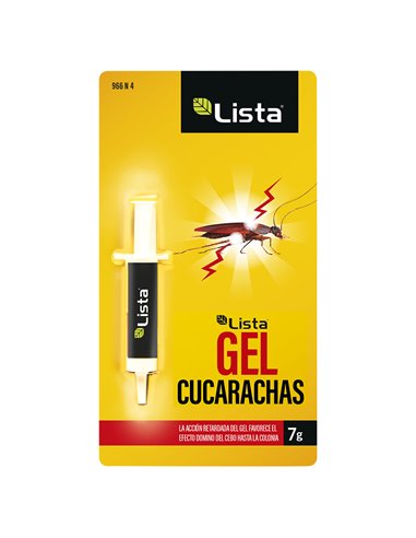 Gel cucarachas Jeringa 7 gr