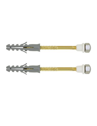 Tornillo fijación sanitario HABITEX inferior 5x80 Acabado/s Latón