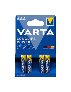Pila alcalina AAA (LR03) VARTA Longlife Power. 40 unidades