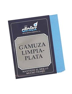 GAMUZA LIMPIA PLATA. 100% ALGODON