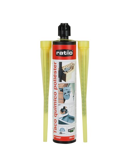TACO QUÍMICO POLIEST. S.EST. 280ML RATIO