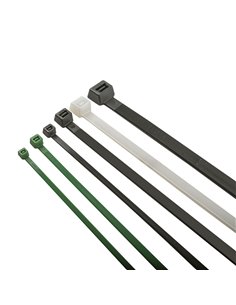 BRIDA NYLON NEGRA 365X7,6 100 PZAS.