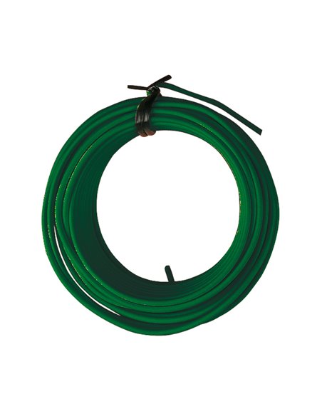 ALAMBRE Hş.PLAST.VERDE ROLLO 15M.