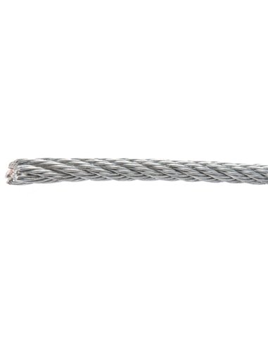 CABLE ACERO GALV. 6X7+1 4MM.X 15M.
