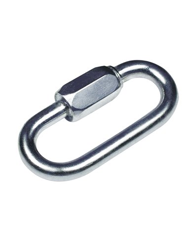 ESLABON UNION CON ROSCA 6 MM  2 UNID.