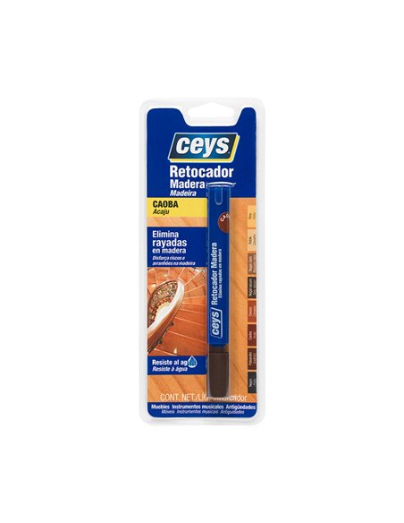 RETOCADOR DE MADERA CAOBA CEYS