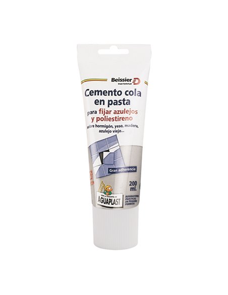 AGUAPLAST COLA EN PASTA TUBO 200 ML