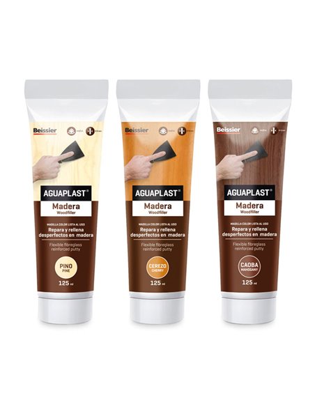 AGUAPLAST MADERA NOGAL CLARO 125 ML