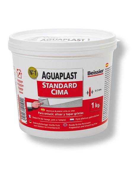 MASILLA AGUAPLAST STANDARD CIMA 1 KG.