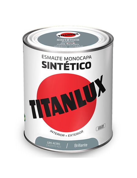 TITANLUX GRIS ACERO 750 ML