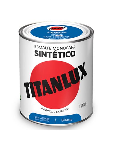 TITANLUX AZUL LUMINOSO 750ML.