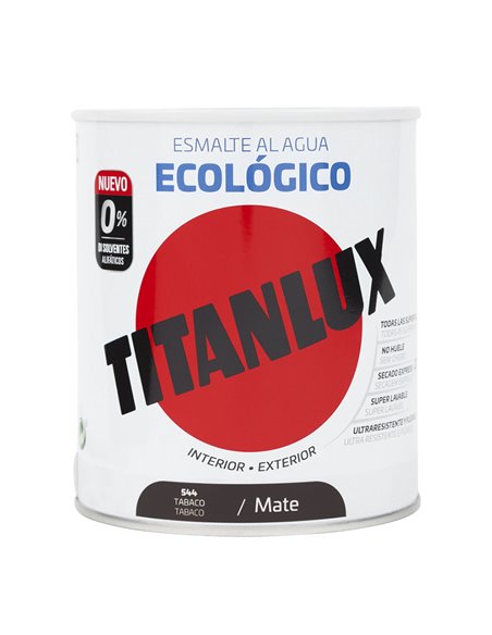 TITANLUX BASE AGUA TABACO 750ML BRILL.