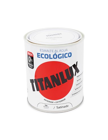 TITANLUX BASE AGUA BLANCO 750ML SATINADO