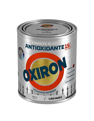 OXIRON LISO MATE  AGUA BLANCO  750ML
