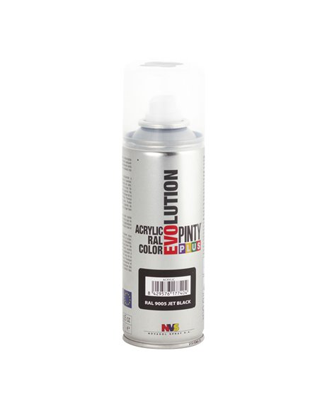 PINTURA SPRAY ACRILICA NEGRO BRILL 200ML