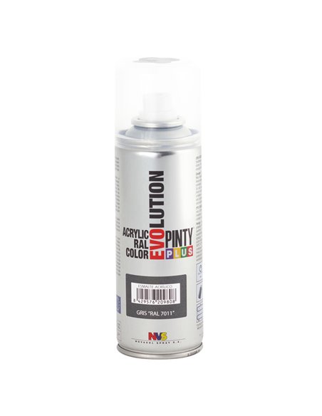 PINTURA SPRAY ACRILICA GRIS HIERR  200ML