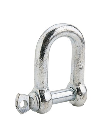 GRILLETE GALV.TIPO RECTO 5 MM.