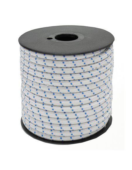 CUERDA ELÁSTICA TRENZADA 6 MM X 200 M.
