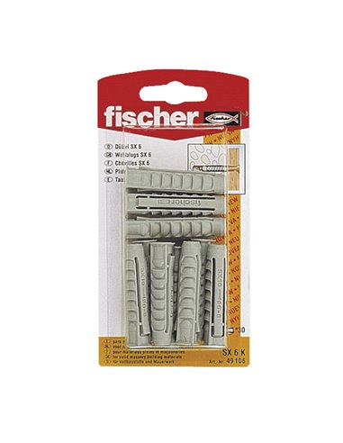 TACO PLASTICO SX 5X25K BLISTER