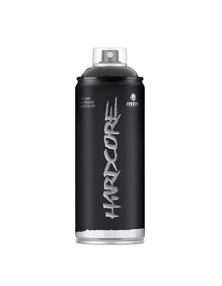 PINTURA SPRAY HARDCORE2 NEGRO BRILLANTE