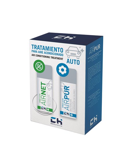 KIT LIM.AIRE AC.COCHE PULV.100 ML+100 ML