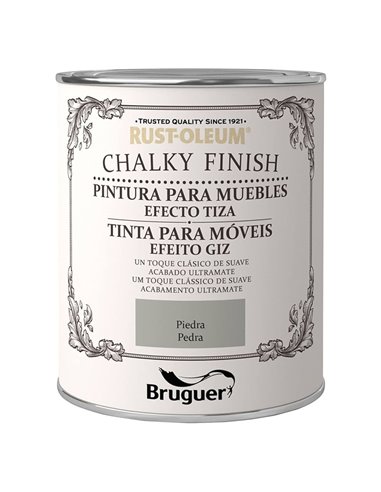 RUSTOL. CHALKY FINISH M. PIEDRA  750ML