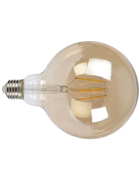 LAMP.LED FILAM.GLOBO G125  8W 2500K VINT
