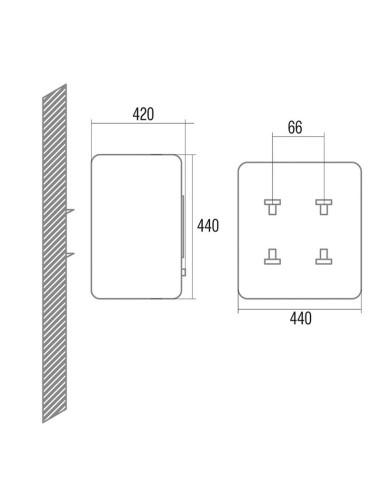 TERMO ELECTRICO EXT. REDONDO 80L VERTIC.