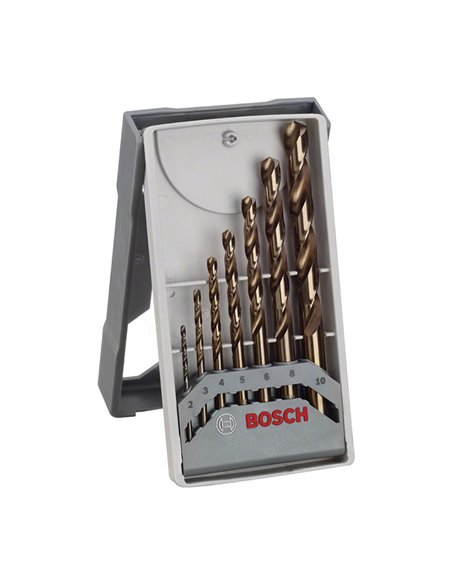 Estuche 7 brocas metal HSS-CO BOSCH XPro