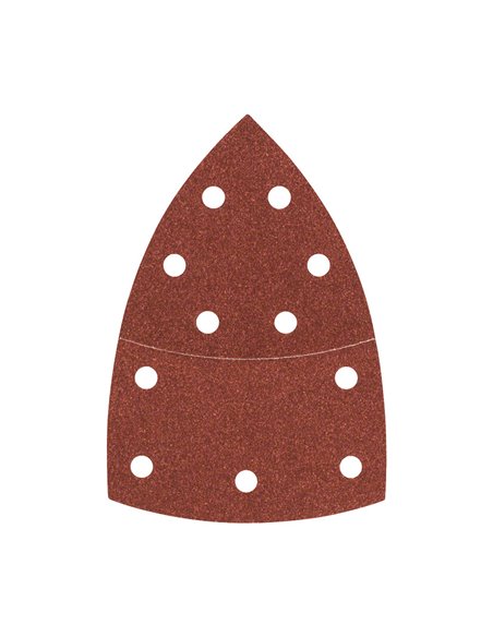 Hoja abrasiva multilijadora BOSCH C430  10 unidades Grano 120
