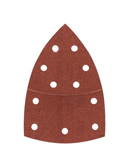 Hoja abrasiva multilijadora BOSCH C430  10 unidades Grano 180