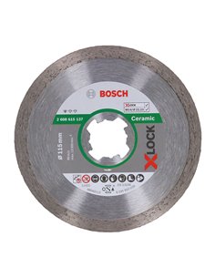 Disco de diamante BOSCH 115x1,6mm Xlock Standard Ceramic