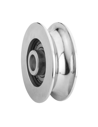 Poleas acero ESTEBRO canal 20 mm Diámetro 120 MM