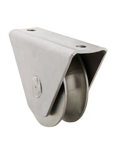 Polea acero ESTEBRO con caja