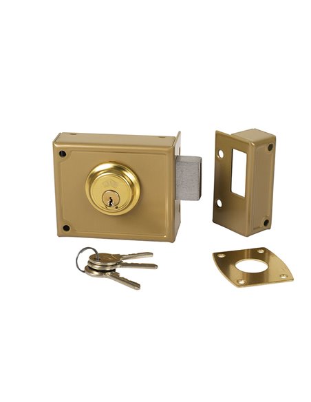 Cerradura sobreponer JIS modelo 11 140 mm Mano Derecha
