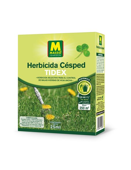 Herbicida césped MASSÓ Tidex