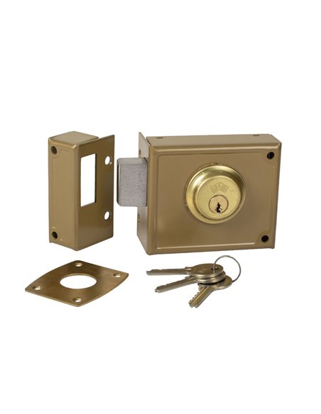 Cerradura sobreponer JIS modelo 11 80 mm