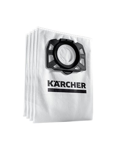 Bolsa de recambio aspirador KARCHER mod. WD6. 4 unidades