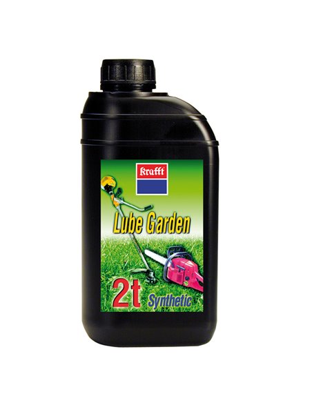 Aceite lubricante KRAFFT Lube Garden 2t para maquinaria de jardín