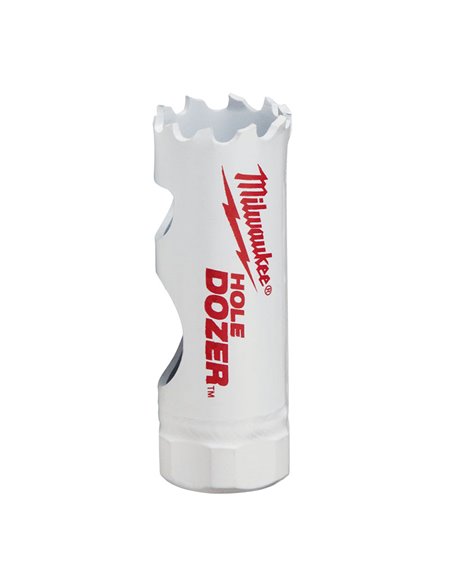 Sierra de corona bimaterial MILWAUKEE Hole Dozer Diámetro corona ø 19 MM