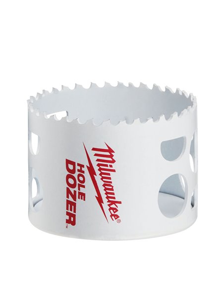 Sierra de corona bimaterial MILWAUKEE Hole Dozer Diámetro corona ø 67 MM
